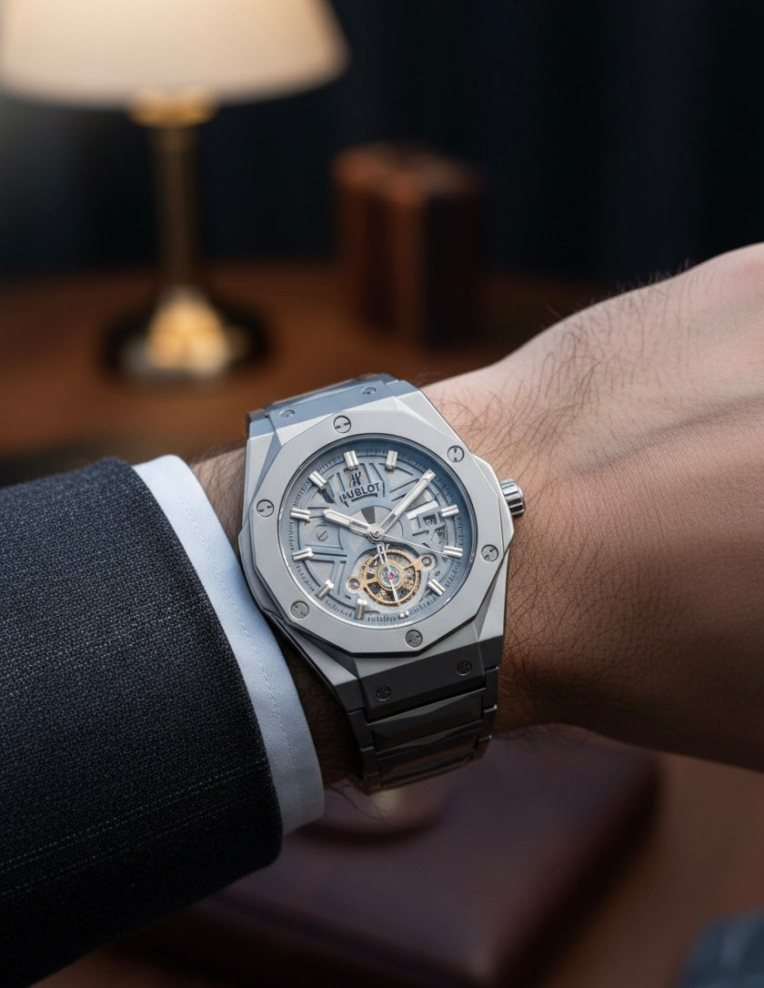 Hublot Premium Quality Skeleton Watch