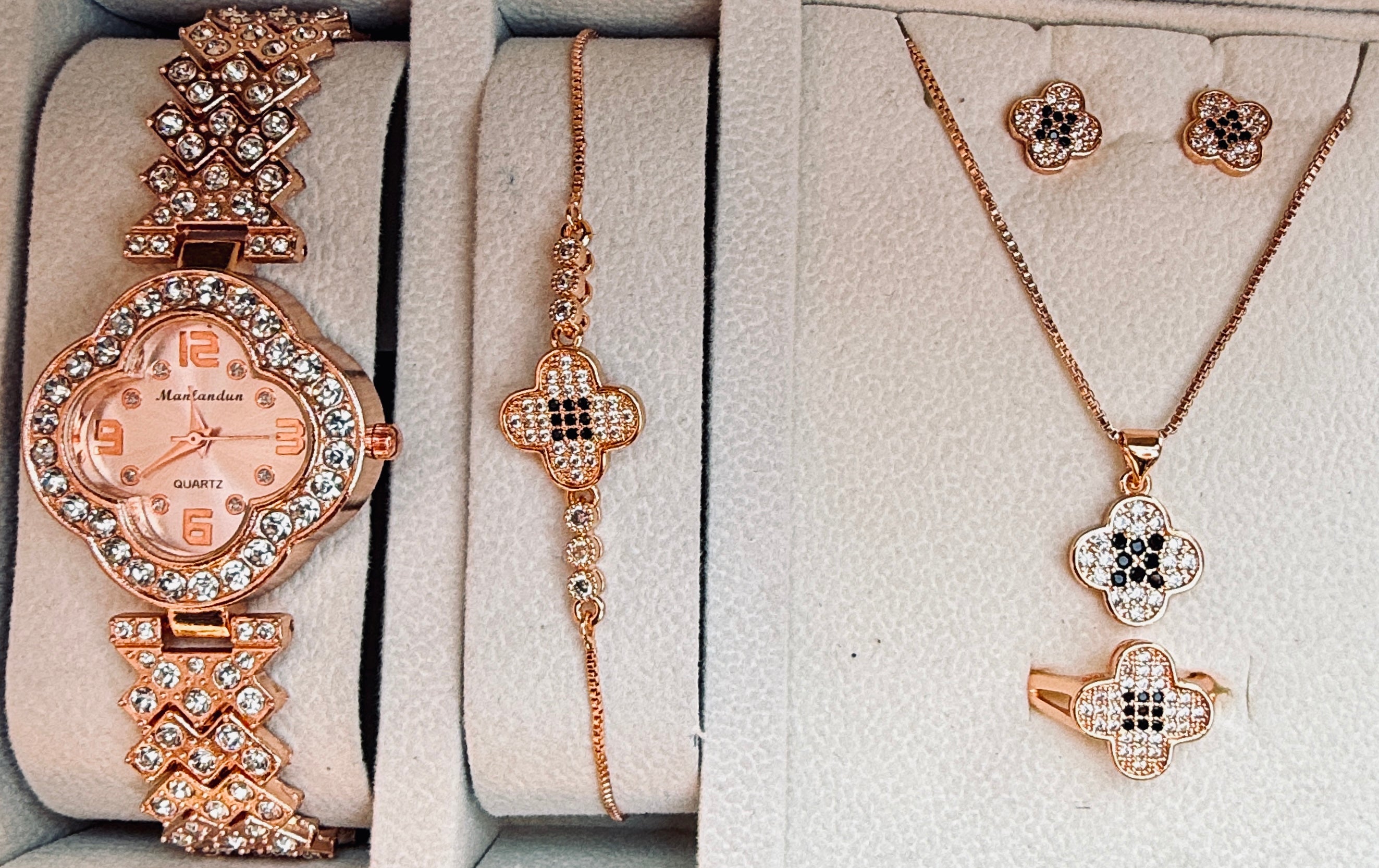 Ladies Complete Jewellery Set with Watch